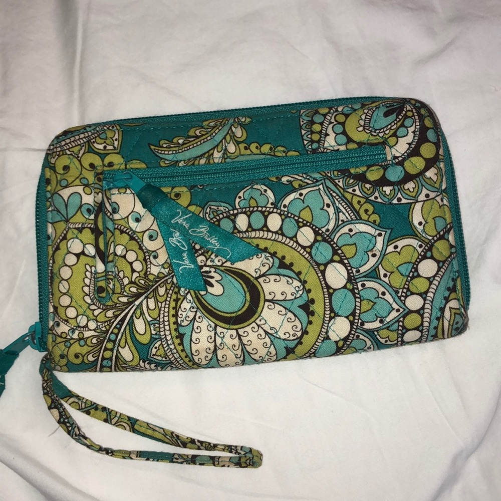 Peacock print vera bradley wallet